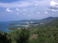 Aussicht auf drei Buchten auf Phuket